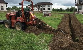 Копка траншей для водопровода в Нижнеудинске: цена за метр от 921 руб.