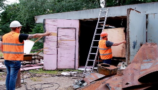 Демонтаж гаражей в Нижнеудинске, цена от 1739 руб. – услуги под ключ от 2Землекопа-Нжк