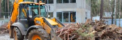 Расчистка участка в Нижнеудинске