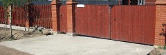Устройство въезда в Нижнеудинске